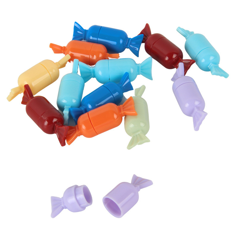 可爱ins风糖果造型外壳唇膏口红迷你管包材