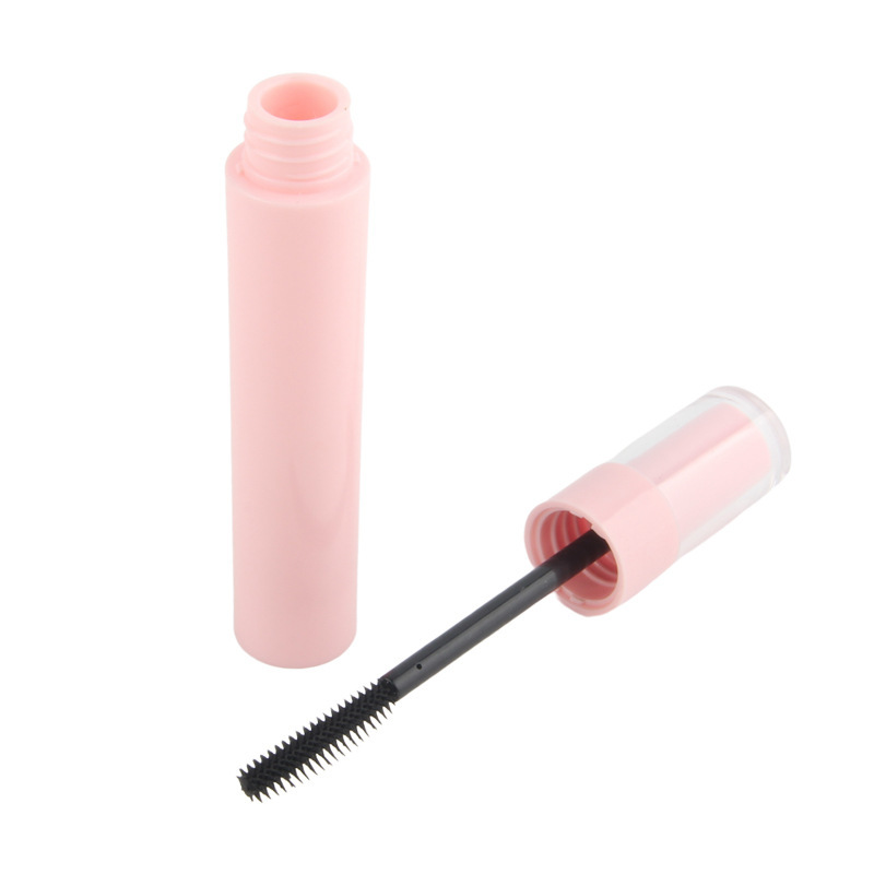 细长形粉色睫毛膏空管 彩妆化妆品睫毛膏碎发整理液灌装空管